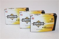 (3) Boxes ARMSCOR 300AAC Blackout.