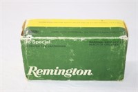 (1) Box Remington 38Special. 158gr.Lead. 50