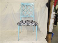 "Liberty" Metal Chair with Upholstered Seat