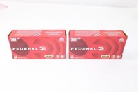 (2) Boxes Federal. 9mm Luger. 115gr. 100 Rounds