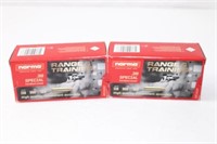 (2) Boxes NORMA .38 Spcl. Range/Training. 158gr.