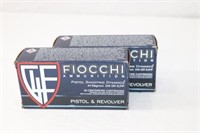 (2) Boxes FIOCCHI 44MAG. 240gr. SJHP. 100rounds