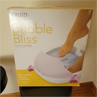 HoMedics Bubble Bliss foot spa