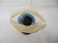 Ceramic Eye on a Stand