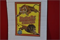 Poster cirque "Ringling Bros Circus" / 20 1/2 x 27