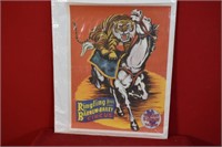 Poster cirque "Ringling Bros Circus" / 20 1/2 x 27