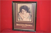 Annonce "Boswell" / 23 1/2 x 18 1/2