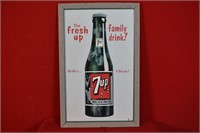 Annonce "7up" / 34 x 21 1/2