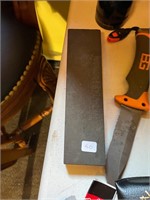 Gerber Hunting Knife and Sharpening Stone
