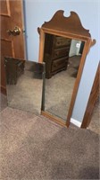 Wall Mirrors (2); Wooden Frame