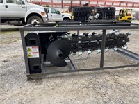 New Wolverine Skid Steer Trencher Attachment (e)