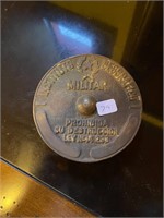 Brass Military Plaque