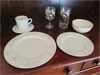 Pfaltzgraff dinnerware set, originally service