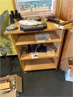 Handmade Rolling Shelf