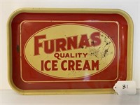 Furnas Quality Ice Cream Advertising Tray