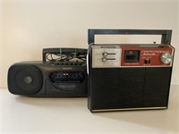 2 Radio's, 1 With 8 Track Player