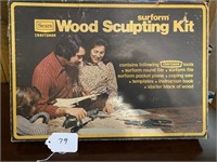 Sear's Craftsman Wood Sculpting Kit