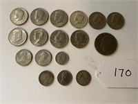 Assorted Coins, U.S. & Canada  ($7.00 face value)