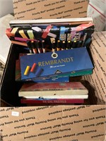 Pastels and Art Box Lot