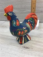 WOOD PAINTED ROOSTER WOOD PAINTED ROOSTER