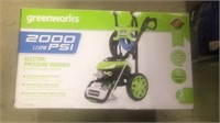 Greenworks 2000 PSI electric pressure washer