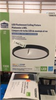 Project source LEd flushmount ceiling fixture