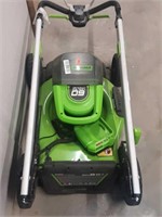 Greenworks push mower untested not checked for