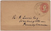US Stamps 1865 #U10 Cover Pungoteague VA  CDS in b