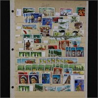 Papua New Guinea Stamps Mint & Used on Pages