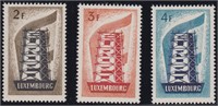 Luxembourg Stamps #318-320 Mint NH 1956 Rebuilding