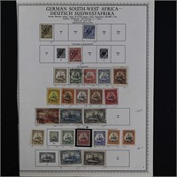 Germany Southwest Africa Stamps Used & Mi CV $200+