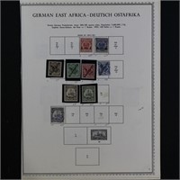 Germany East Africa Stamps Used & Mint LH CV $250+