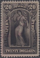 US Stamps #PR123 Used CV $200