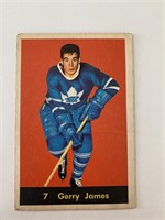 1958 Parkhurst Hockey Card - Gerry James