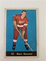 1958 Parkhurst Hockey Card - Marc Reaume