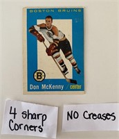 1959-60 Topps Hockey Card - Don Mckenny