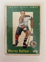 1959-60 Topps Hockey Card - Murray Balfour