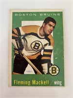 1959-60 Topps Hockey Card - Fleming Mackell