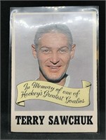 1970-71 OPC #231 Terry Sawchuk Card