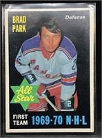 1970-71 OPC #239 Brad Park Hockey Card