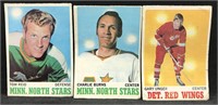 1970-71 OPC #26, 43, & 44 Hockey Cards