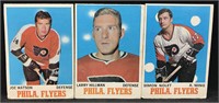 1970-71 OPC #79, 81, 194 Hockey Cards