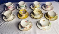 Tea cup & saucer - some bone china (10)