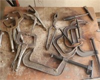 C-Clamps, welding clamps