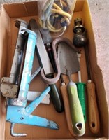 Caulk guns , garden tools , misc