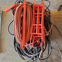Box full of extension cords