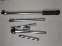 Craftsman socket wrench, extensions & breaker bar