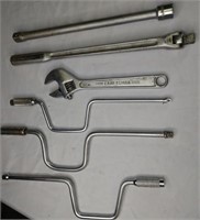 Craftsman breaker bar 3/4" , crescent wrench