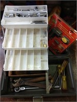 Tool box with content