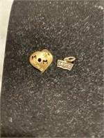 2 Gold Charms